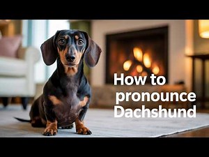 How To Pronounce Dachshund