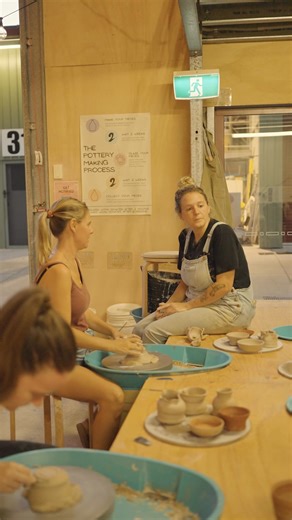 If you’ve been wanting to try pottery, this is your sign. We’d love to have you in the studio 🧡 What makes this place special isn’t just the clay, it’s the people who come in. Beginners working through their first pieces, friends making gifts, members quietly following an idea they’ve been sitting on for a while. Everyone moving at their own pace and creating in their own way. If you want to be part of this little community, there’s a seat at the wheel waiting for you 🤍 | The Pottery Studio