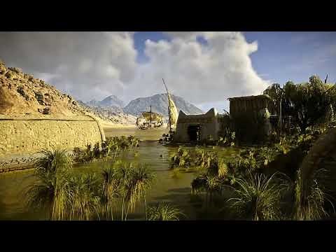 Ancient Egypt Ambience - NILE RIVER AMBIENT, Egypt Music & Soundtrack, River sounds, Best relaxatio