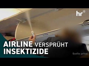 Spraying insecticides on airplanes: Dangerous or harmless?