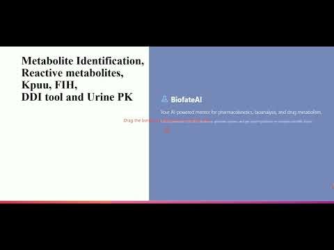 Metabolite Identification and Urine PK
