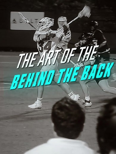 The Art of the “Behind the Back” 🎨‼️ #lacrosse #lax #laxtok #sports #lacrossehighlights #collegelacrosse #pll