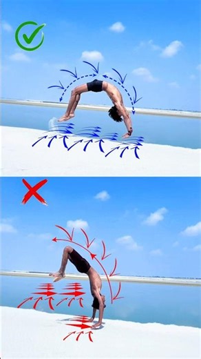 backhandspring《☆🙏🤸‍♀️🙏 ☆》tutorial avoid these mistake |#shorts​ #backflip​#tutorial​#Backhandspring​