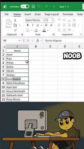 Remove all text after a space in seconds using this Excel wildcard trick! ✂️📊 #ExcelTips #Shorts