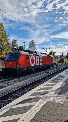 ÖBB Vectron als Solo Lokzug durch Kiefersfelden