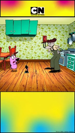 アヒルのどこから靴が？ #おくびょうなカーレッジくん #カーレッジ #カートゥーンネットワーク #カートゥーン #海外アニメ #ユースタス #ミュリエル