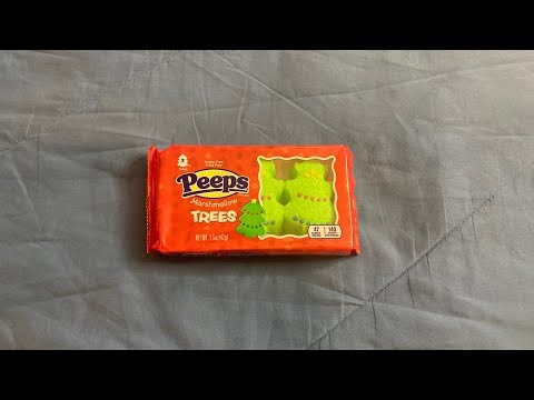 Food Review Of Peeps Marshmallow Trees