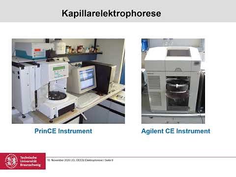 Kapillarelektrophorese (Capillary Electrophoresis)