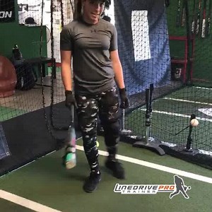 Marina, 11 years old focuses on making adjustments to her swing-path allowing her to keep the barrel through the hitting zone. Compliment your daily routine with the best swing training aid on the market. Used by both MLB players and Youth players. Available at: Baseballhittingaid.com | Linedrivepro Trainer