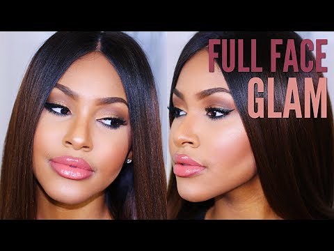 Full Face Makeup Routine Tutorial | For Black Women!