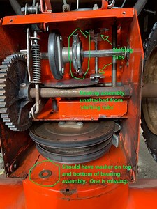 Ariens ST724 - Not shifting to Forward Drive