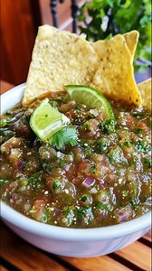 "Cilantro-Lime Jalapeño Salsa ""OMG this just might be the most delicious thing Ive ever made! It literally lasted about 5 minutes with the 4 of us. Could barely wait until it cooled to dig in!"" Recipe in comments " | Best Mexican Recipes