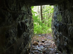 A hike along the abandoned New England Railway to a lonesome place of stone in Norfolk
