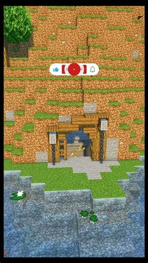 Minecraft Mine Build That Actually Looks Good #minecraft #building #shorts