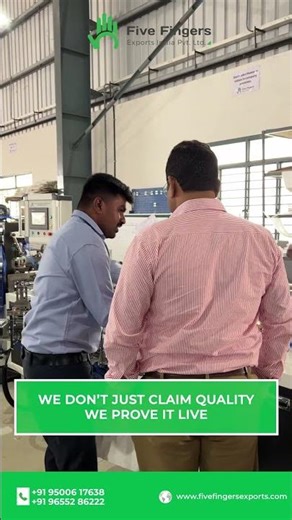North India Client Visit – Live Demo of Valve Bag Making Machine
