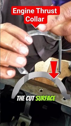 How to mount Crank Shaft Thrust Collar| Thrust Collar Installation #automobile #shorts #trending