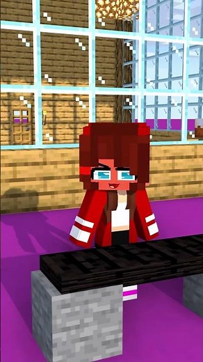 help little MAIZEN break the hardrock! Vs APHMAU |MINECRAFT ANIMATION #minecraft