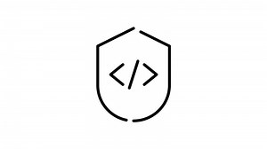 Download Programming coding outline icon animation. transparent background for free