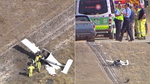 Serpentine light plane crash