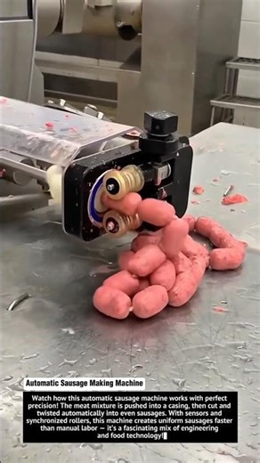 Automatic Sausage Making Machine — Fast and Satisfying Process!