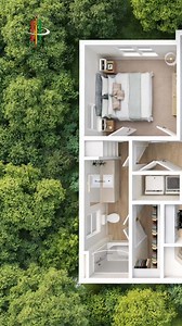 Beautiful 2 Bedroom Apartment | Smart 3D Floor Plan Design 🏠 A beautiful two bedroom apartment 3D floor plan idea designed for comfort, functionality, and modern living. Ideal for small families, rental properties, and real estate marketing. This layout shows smart space planning, realistic furniture placement, and a clean design flow. 💬 Message me for custom 2D & 3D floor plan services at affordable prices. #3DFloorPlan #TwoBedroomApartment #ApartmentDesign #HomePlanning #RealEstateMarketing 