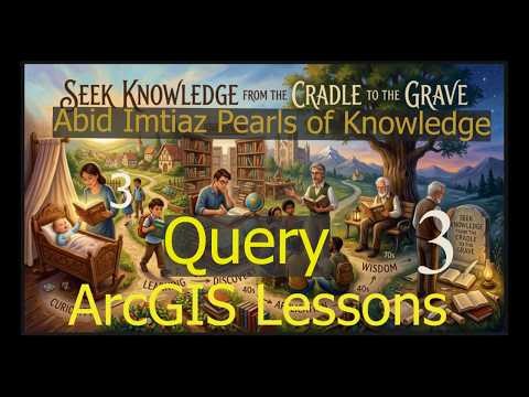 ArcGIS learning Lesson -3 (understanding and developing a Query )#technology #science #learning