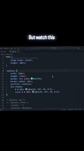 Make Mobile Battery Using HTML,CSS,JS #html #css #javascript #coding #tips #tipsandtricks