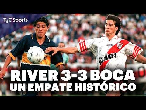 RIVER 3 BOCA 3 - CLAUSURA 1997