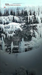 Watch: Niagara Falls Turns Into Frozen Winter Spectacle | Subscribe To Firstpost | N18G