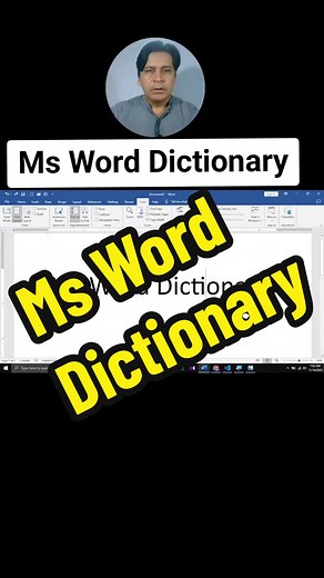 Ms Word Dictionary Activation Guide