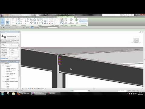Shear Plates in Revit Structure With SDS/2 Connect