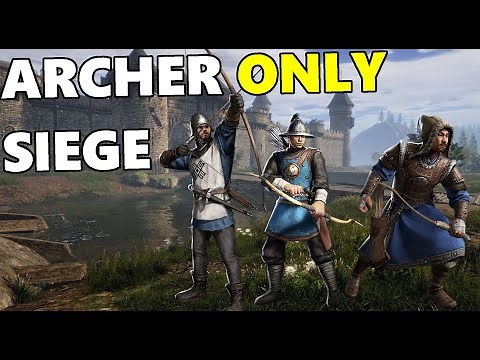 Conqueror's Blade - Can You Win A Siege With ONLY Archers?