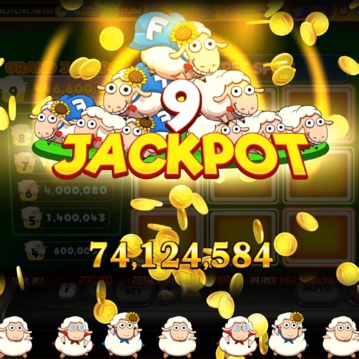 [BAA BAA JACKPOT SLOTS] Try the cutest sheep slot game ever and win 9 Baa Jackpot!! ▶ Play Now with 100K Coins: https://t.ly/3PW9s | Gold Party Casino