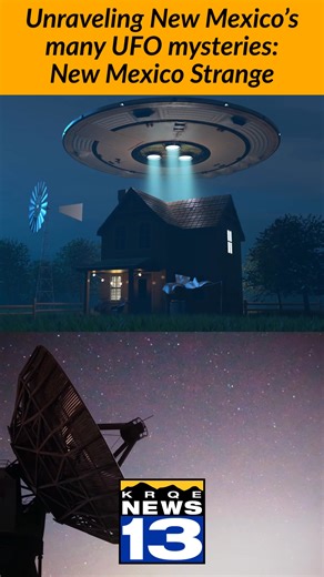 3K views · 19 reactions | Tricks of the mind, weather balloons, or extraterrestrial life. The UFO, or Unidentified Flying Object, is one of the most infamous mysteries and is generally associated with aliens, but the term UFO can be many different things. FULL EPISODE HERE - https://www.krqe.com/digital-shows/nm-strange/unraveling-new-mexicos-many-ufo-mysteries-new-mexico-strange/?utm_medium=social&utm_source=facebook_KRQE_News_13 | KRQE News 13 | Facebook