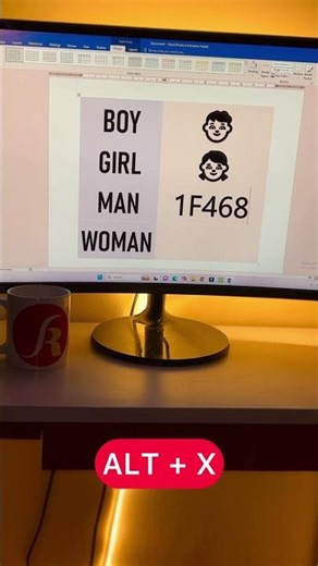 Insert 👦👧👨👩 Symbols in MS Word Instantly | Secret Text Codes!