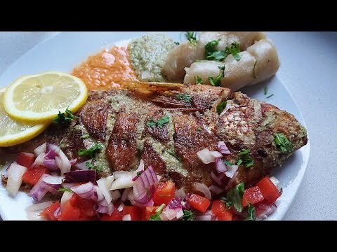 comment réussir son poisson braisé à la poêle || avec une Marinade ultra simple.