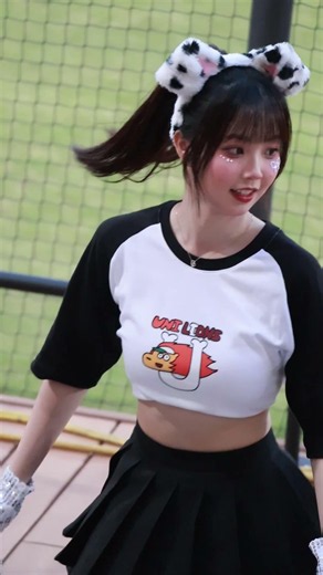 2025.05.02 Tony Stan 汪汪萊 Uni Girls 沐沐🧡 三振應援 #沐沐 #unigirls沐沐 #unigirls #統一啦啦隊 #流量密碼 #啦啦隊
