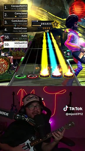 Guitar Hero 'Fire and Flames' High Score Reclaimed!