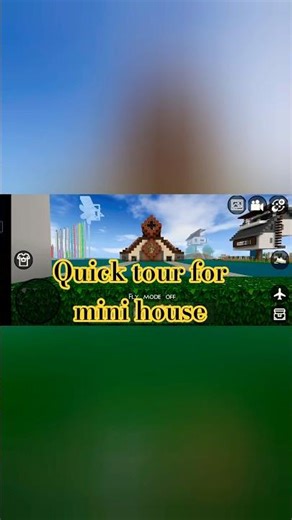 Mini house Mini block craft