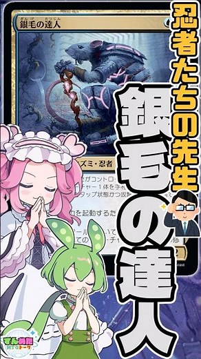 MTG今日の1枚《銀毛の達人》 #shorts