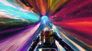 Worm Hole Space Man Live Wallpaper