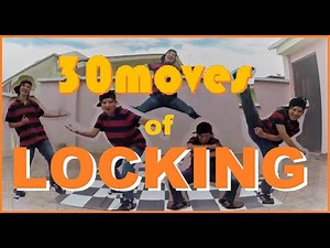 【LOCK DANCE】30 movimientos de baile locking!