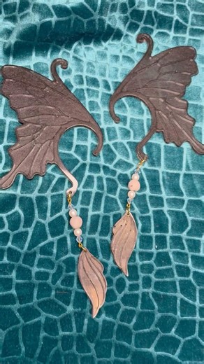 DIY Fairy Ear Cuffs #diy #fypシ #resinart #art #fairytales #resin #cosplay #diycosplay #jewelry #fyp