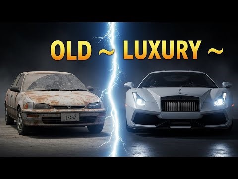 Old Cars Turn Into Luxury Supercars | AI Car Transformation | Before vs After