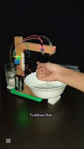 Automatic Hand Washing System Using Sensor Technology | Smart Hygiene Project #AutomaticHandWash