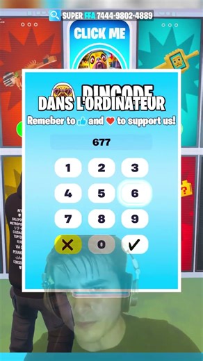 Code Map: 7444-9802-4889 😍👌#fortnitefr #fortnite