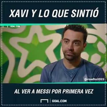 XAVI CONFESSES WHAT HE FELT WHEN HE SEEED MESSI FOR THE FIRST TIME #MESSI #leomessi #Football