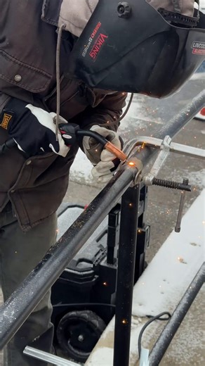 We love what we do! Follow for more welding videos! #weldinglife #groundedwelding #smallbusiness #weldingtiktok #businessowner