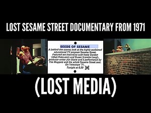 Lost Sesame Street Documentary From 1971 (Lost Media)