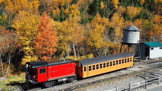 Experience the world’s first mountain-climbing cog railway in New Hampshire